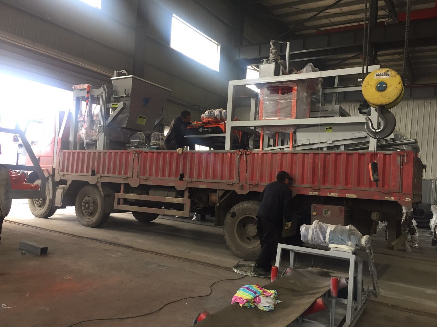 湖南省漣源市白馬山鎮(zhèn)石總訂購(gòu)的QTY5-15今天發(fā)貨啦！